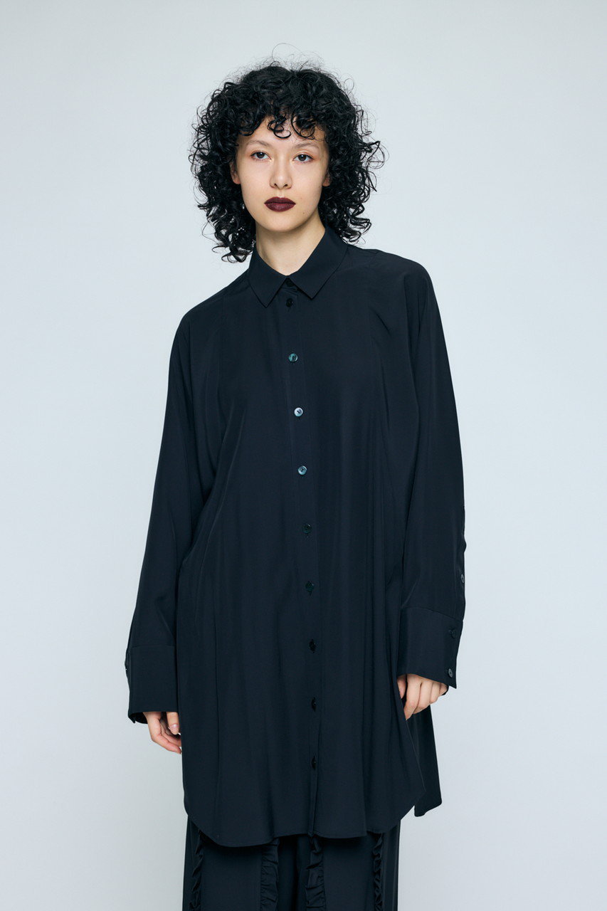 【希少】enfold エンフォルド　DOT T-SHIRT ブラック 25SS】ENFOLD エンフォルド / APPLIQUE LONG-SLEEVES T-SHIRT / T