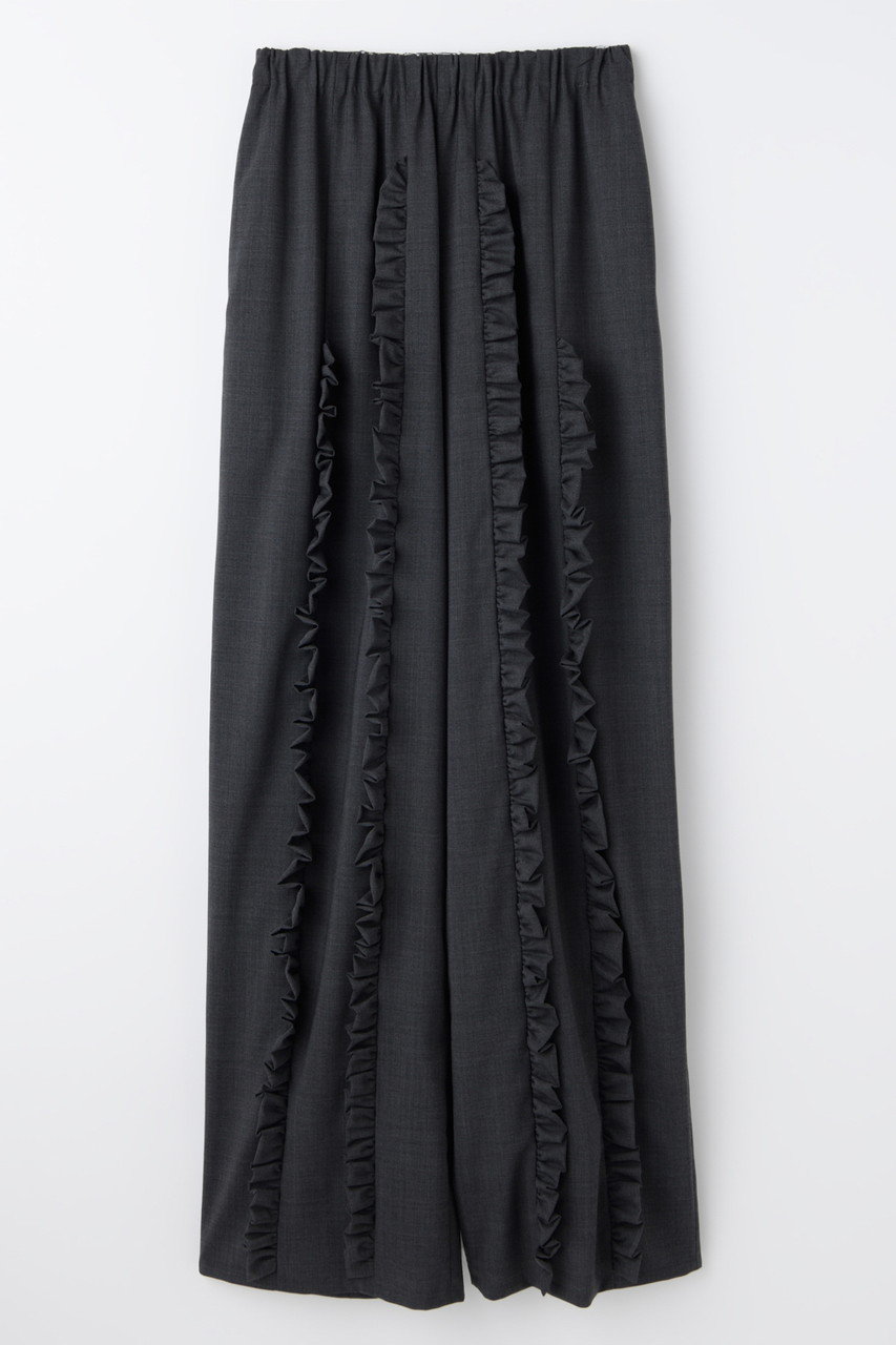 エンフォルド/ENFOLDのSHAPE LONG-SHIRT(チャコールグレー/300JS231-0421)