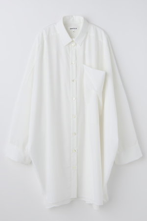 エンフォルド/ENFOLDのSUPER-WIDE BOX SHIRT(110400/110403)