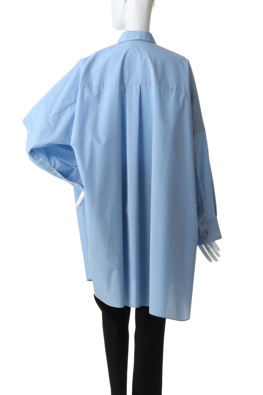 ENFOLD / エンフォルド | 2023SS | WIDE-SLEEVES SHIRT バンドカラー ワイドスリーブシャツ | 38 | ホワイト | レディース DROP WIDE－SLEEVE SHIRT（300HA430