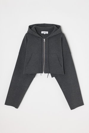 エンフォルド/ENFOLDのKNIT HOODIE(110300/110301)