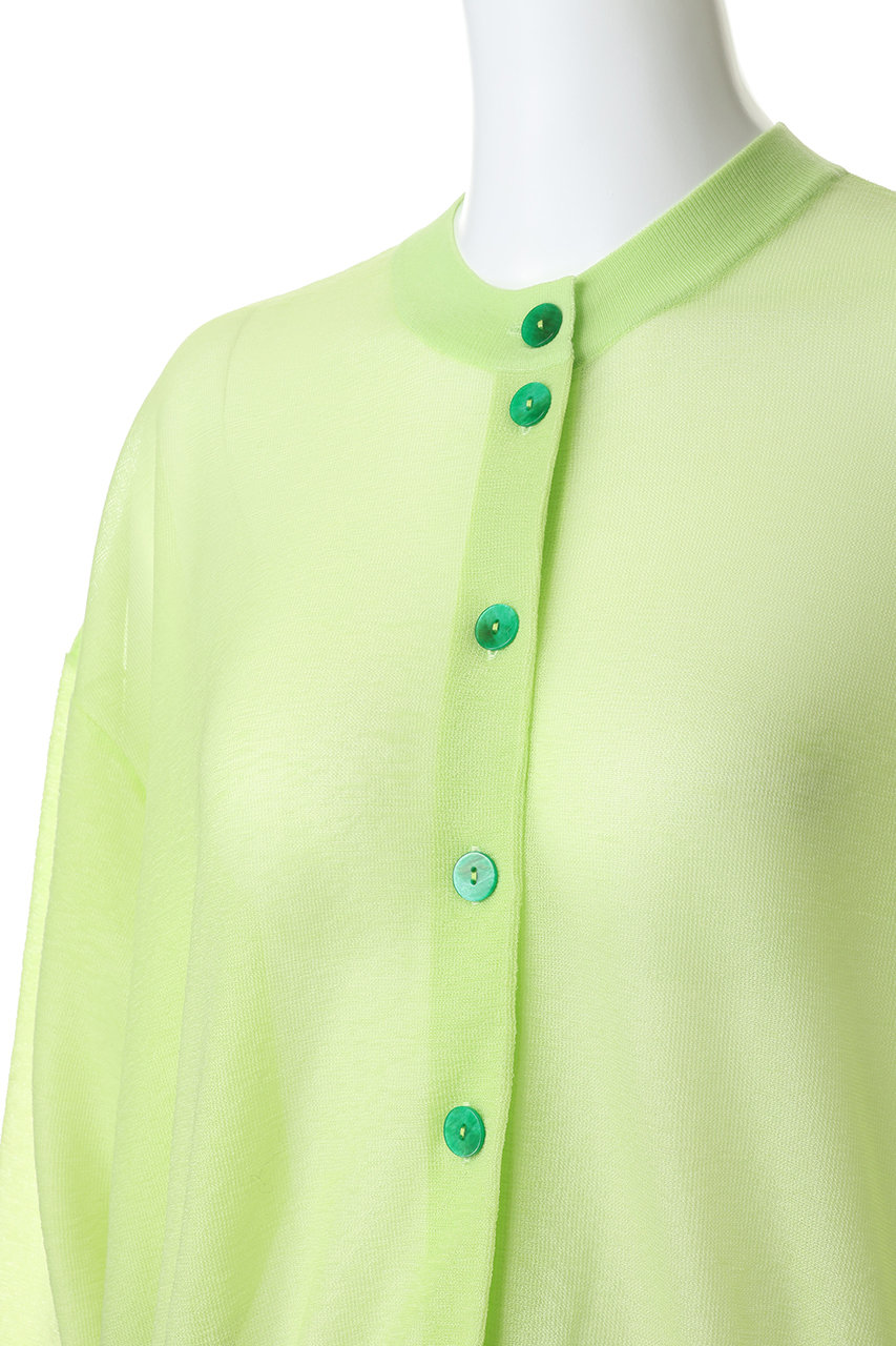 新品 エンフォルド ENFOLD 定番 シルク カーディガン カーキ ENFOLD(エンフォルド)】 HIGH-NECK CARDIGAN｜PARIGOT ONLINE（パリゴ