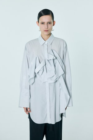 エンフォルド/ENFOLDのRECONSTRUCTION SHIRT(110400/110403)