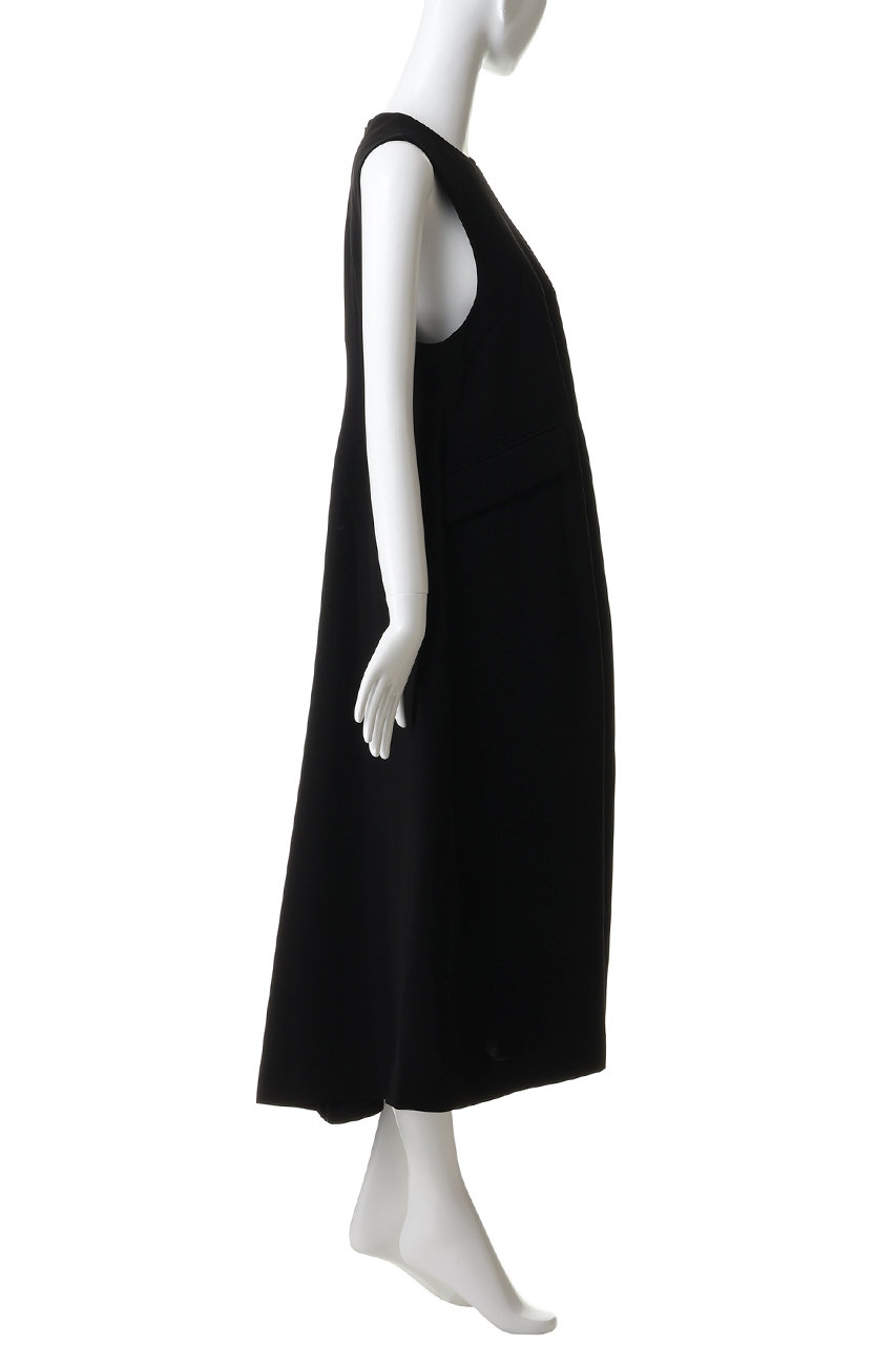 ENFOLD(エンフォルド)｜JUMPER DRESS/ブラック の通販｜ELLESHOP