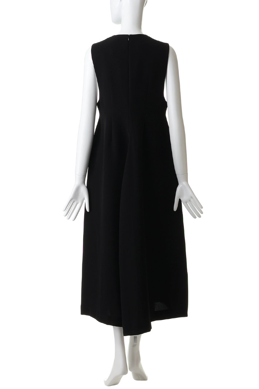 ENFOLD(エンフォルド)｜JUMPER DRESS/ブラック の通販｜ELLESHOP