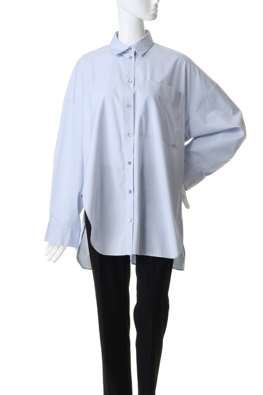 ENFOLD(エンフォルド)｜TWO-WAY BASIC SHIRT/ホワイト の通販