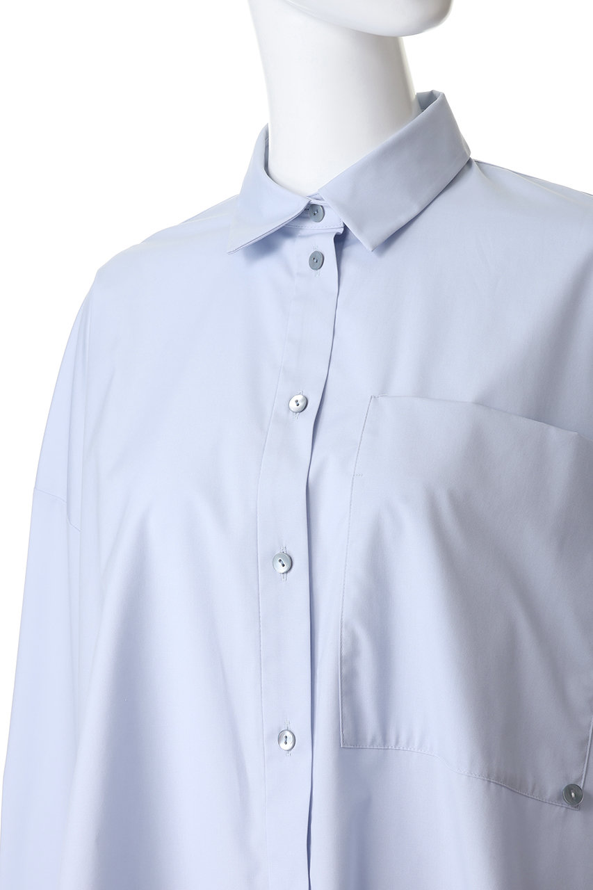 ENFOLD(エンフォルド)｜TWO-WAY BASIC SHIRT/ホワイト の通販