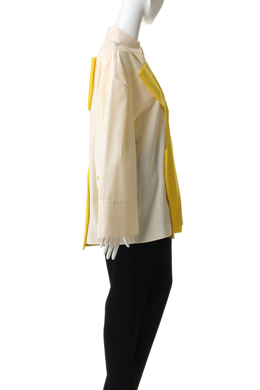 エンフォルド ビッグシャツ サイズ38 ENFOLD(エンフォルド)｜SILHOUETTE BIG SHIRT/ホワイト の通販