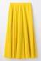 BOX PLEATS MIDI-SKIRT エンフォルド/ENFOLD イエロー