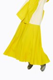 BOX PLEATS MIDI-SKIRT