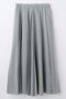 BOX PLEATS MIDI-SKIRT エンフォルド/ENFOLD ライトグレー