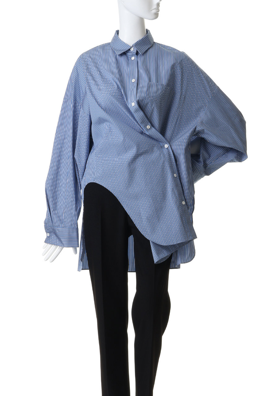 ENFOLD(エンフォルド)|TWO-WAY BASIC SHIRT/ブルー の通販|ELLESHOP ENFOLD(エンフォルド)|TWO-WAY BASIC SHIRT/ブルー の通販|ELLESHOP