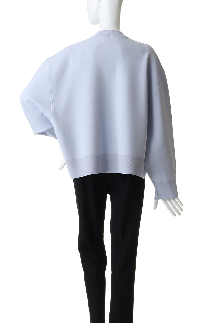 ENFOLD(エンフォルド)｜WIDE-ARM BOX-CARDIGAN/ライトパープル の通販