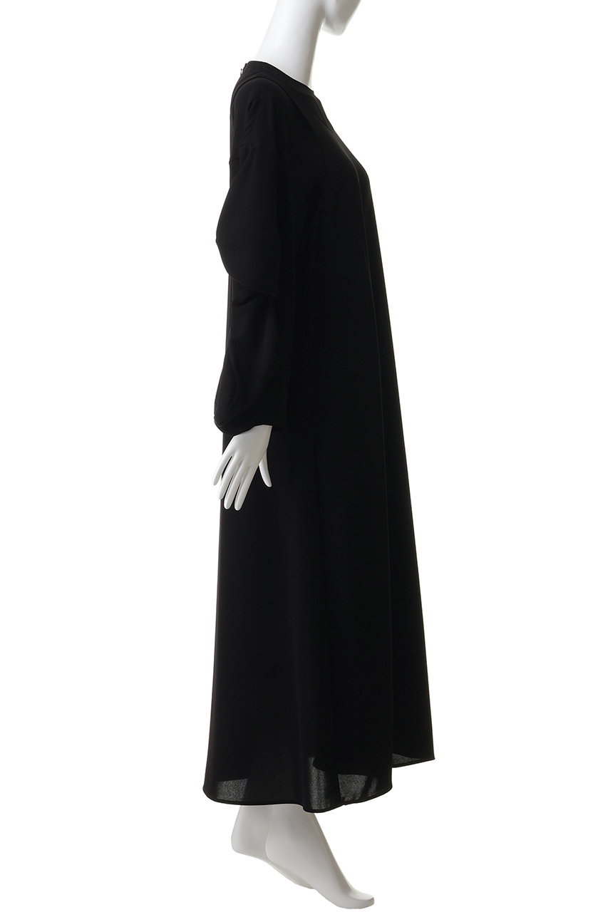 エンフォルド　レイヤードワンピース ENFOLD(エンフォルド)｜LAYERED DRESS/ブラック の通販｜ELLESHOP