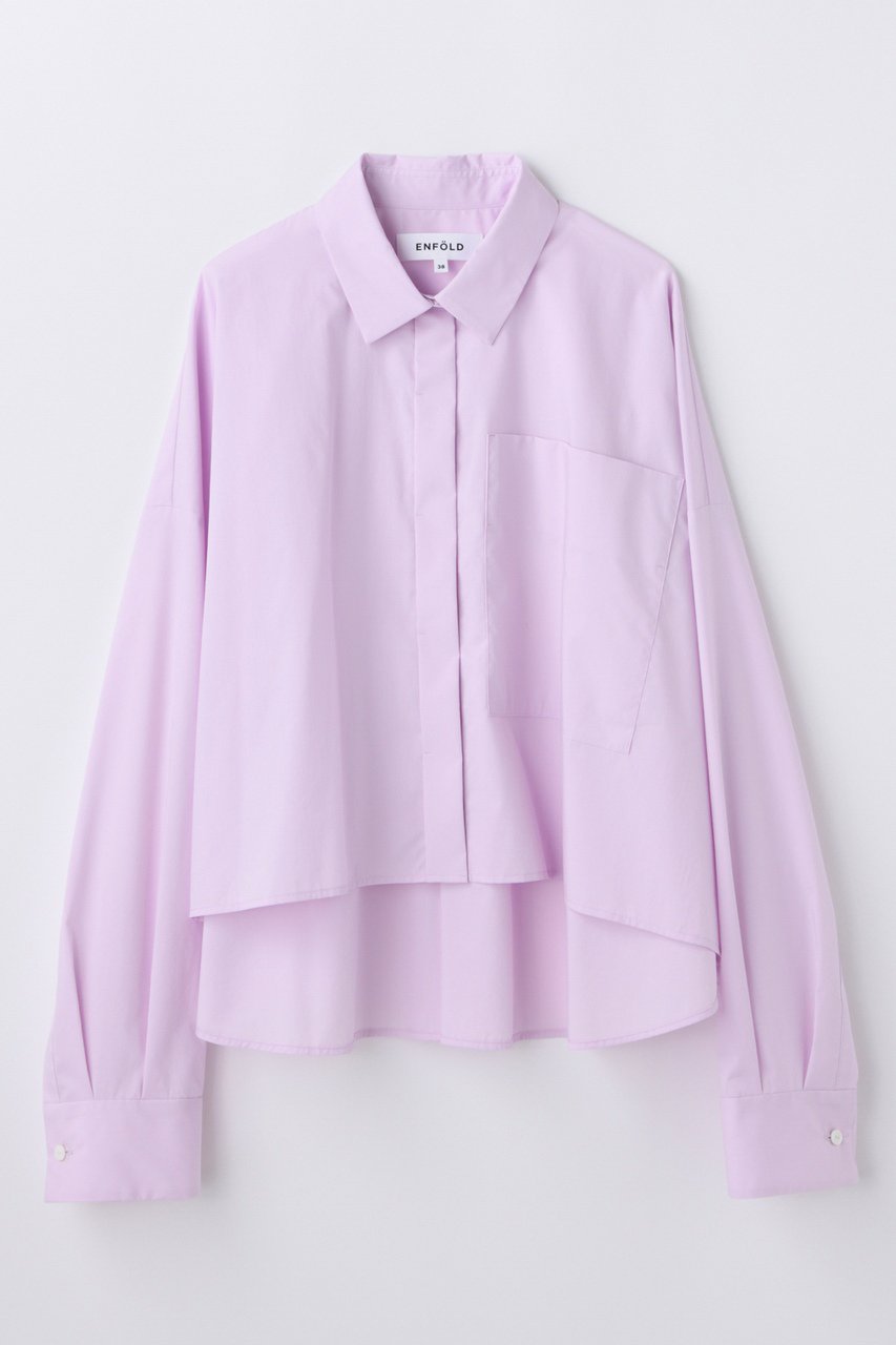 エンフォルド/ENFOLDの【3/20 12:00販売開始】JUST-LENGTH SHIRT(ライトピンク/300JS230-1351)
