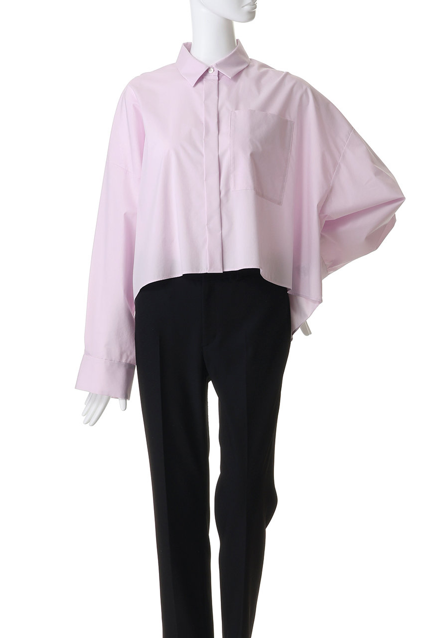 【今期・新品・紙タグ付】ENFOLDのJUST-LENGTH SHIRT ENFOLD(エンフォルド)｜JUST-LENGTH SHIRT/ライトピンク の通販