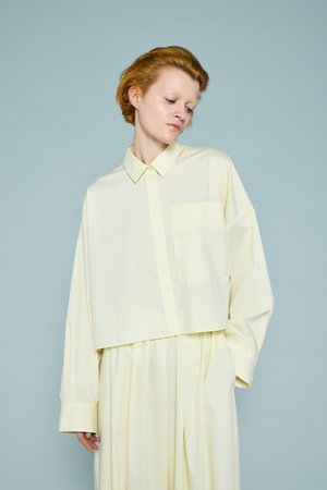 エンフォルド/ENFOLDの【3/20 12:00販売開始】JUST-LENGTH SHIRT(110400/110403)