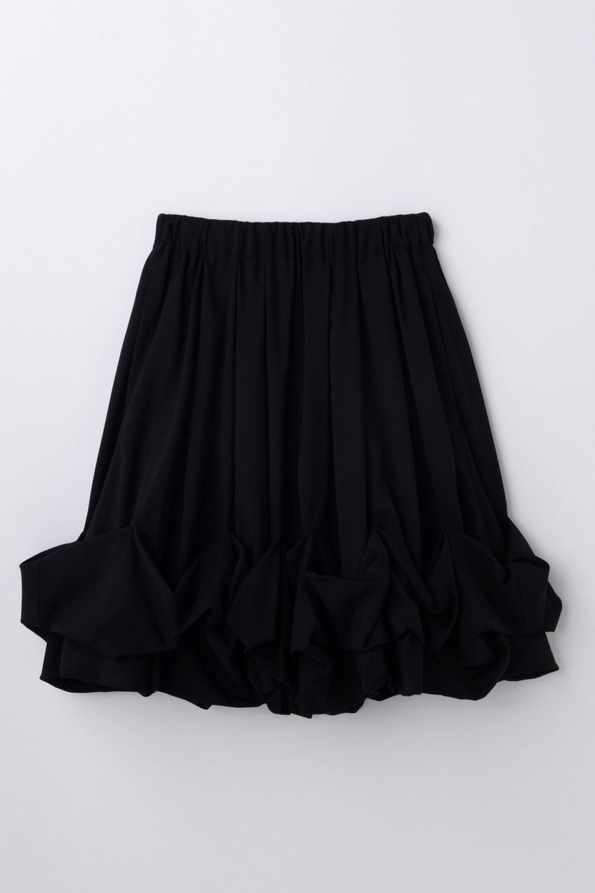 エンフォルド/ENFOLDの【3/20 12:00販売開始】ROLL-UP DRAPE SHORT-PANTS(ブラック/300JS231-1511)