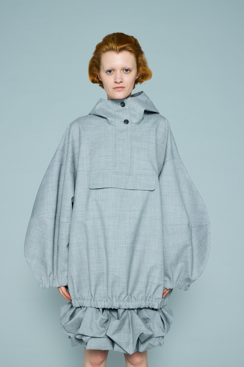 ENFOLD(エンフォルド)|ANORAK HOODIE/トップグレー の通販|ELLESHOP ENFOLD(エンフォルド)|ANORAK HOODIE/トップグレー の通販|ELLESHOP