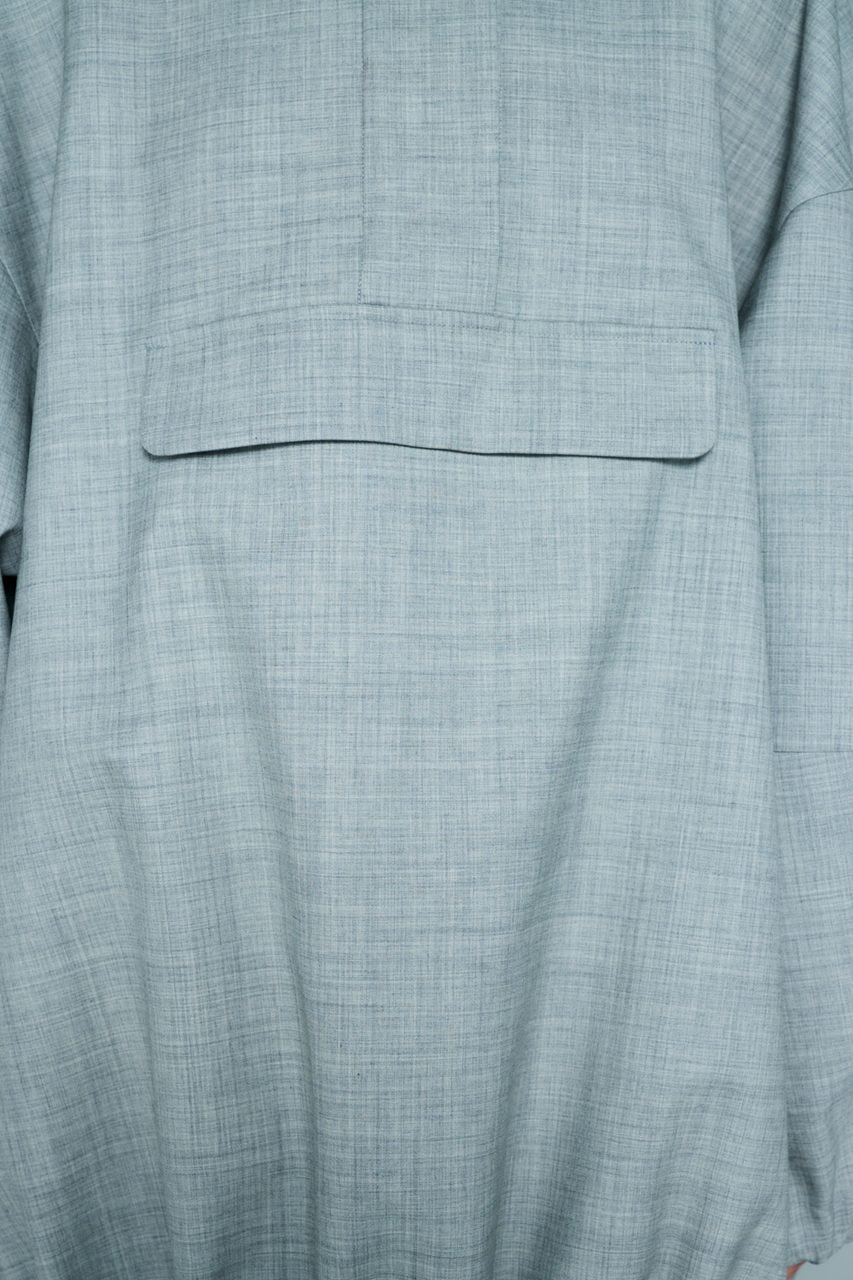 ENFOLD(エンフォルド)｜ANORAK HOODIE/トップグレー の通販｜ELLESHOP
