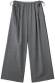 DRAWSTRING WIDE-PANTS