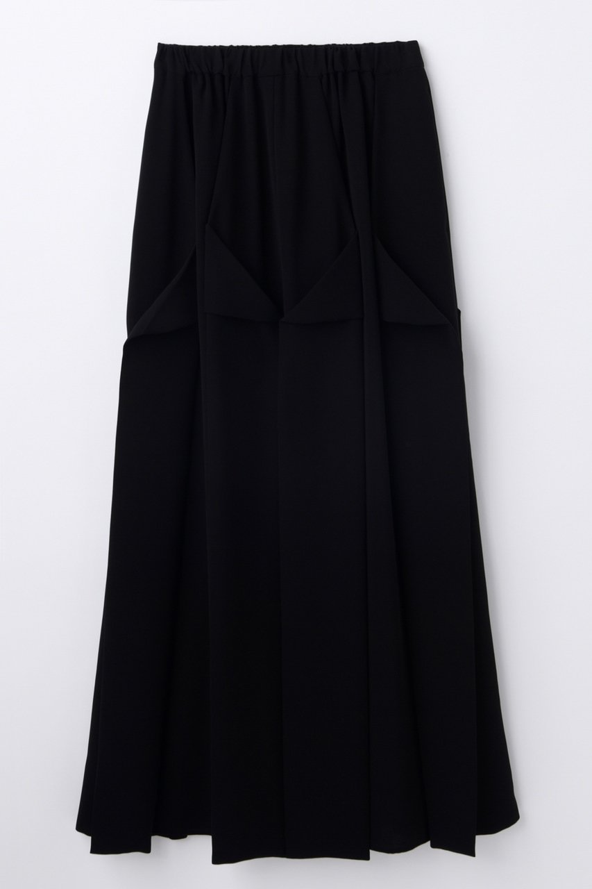 エンフォルド/ENFOLDの【3/20 12:00販売開始】ORIGAMI SKIRT(ブラック/300JS431-1401)