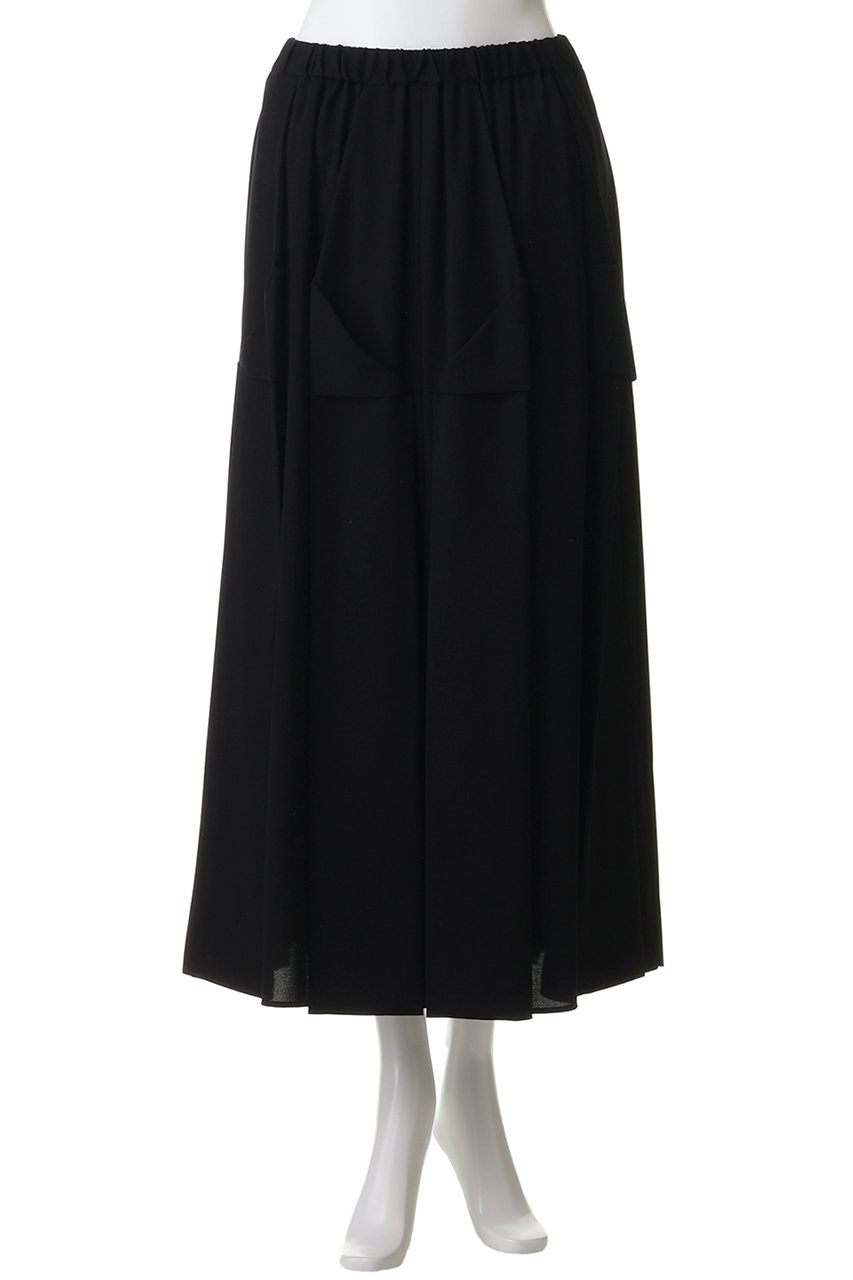 ENFOLD(エンフォルド)｜ORIGAMI SKIRT/ブラック の通販｜ELLESHOP
