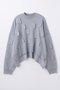 【3/20 12:00販売開始】MONSTER KNIT PULLOVER エンフォルド/ENFOLD トップグレー