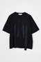 【3/20 12:00販売開始】FRILL EMBLEM T-SHIRT エンフォルド/ENFOLD ブラック