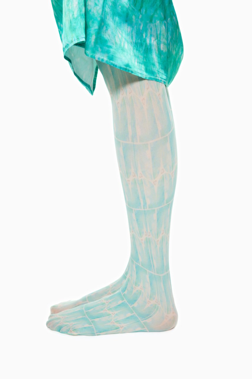 エンフォルド/ENFOLDの【3/20 12:00販売開始】KNEE-HIGH-SOCKS(ターコイズ/300JS156-2471)