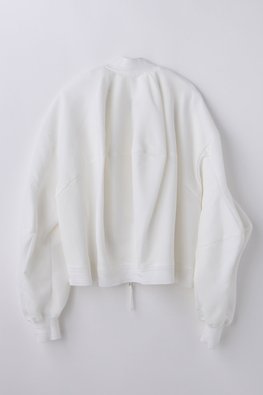 ENFOLD(エンフォルド)｜MONSTER SLEEVES BLOUSON/ホワイト の通販