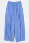 【4/1 12:00販売開始】RELAX ELASTIC-HEM PANTS エンフォルド/ENFOLD ブルー