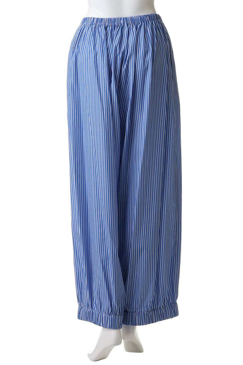 エンフォルド　ENFOLD　ELASTIC HAREM PANTS ENFOLD(エンフォルド)｜RELAX ELASTIC-HEM PANTS/ブルー の通販