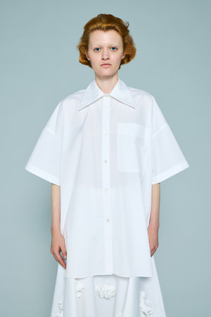 エンフォルド/ENFOLDの【4/1 12:00販売開始】HALF-SLEEVES BOX SHIRT(110400/110402)