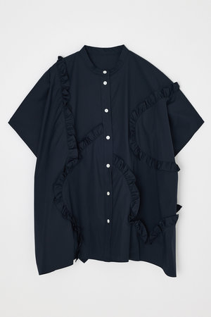 エンフォルド/ENFOLDの【4/1 12:00販売開始】ALIEN FRILL SQUARE SHIRT(110400/110402)