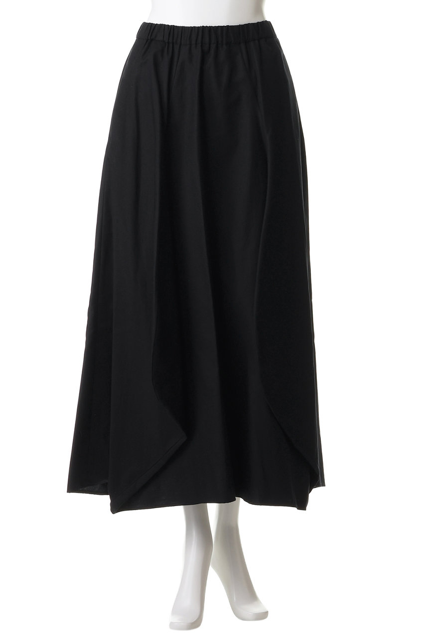 ENFOLD(エンフォルド)｜CURVE SKIRT/ホワイト の通販｜ELLESHOP・(エル