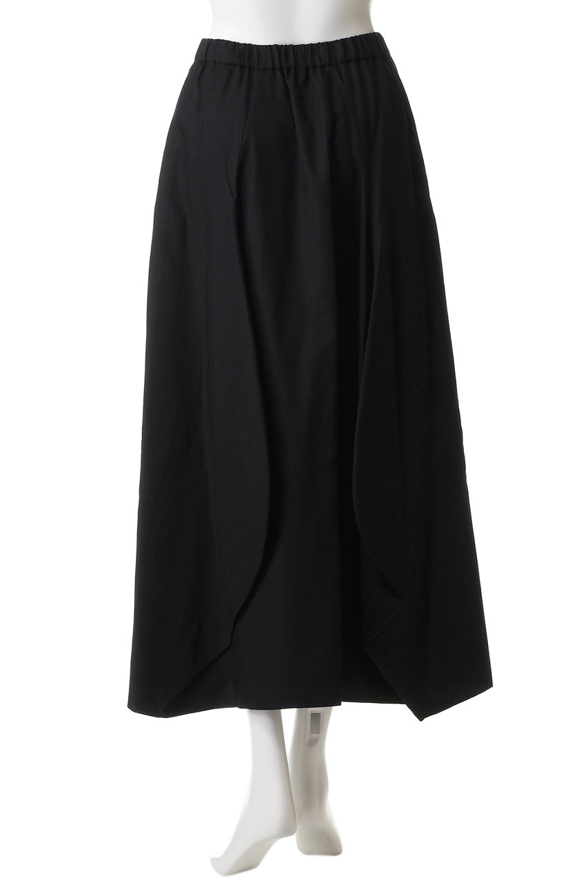 ENFOLD(エンフォルド)｜CURVE SKIRT/ホワイト の通販｜ELLESHOP・(エル