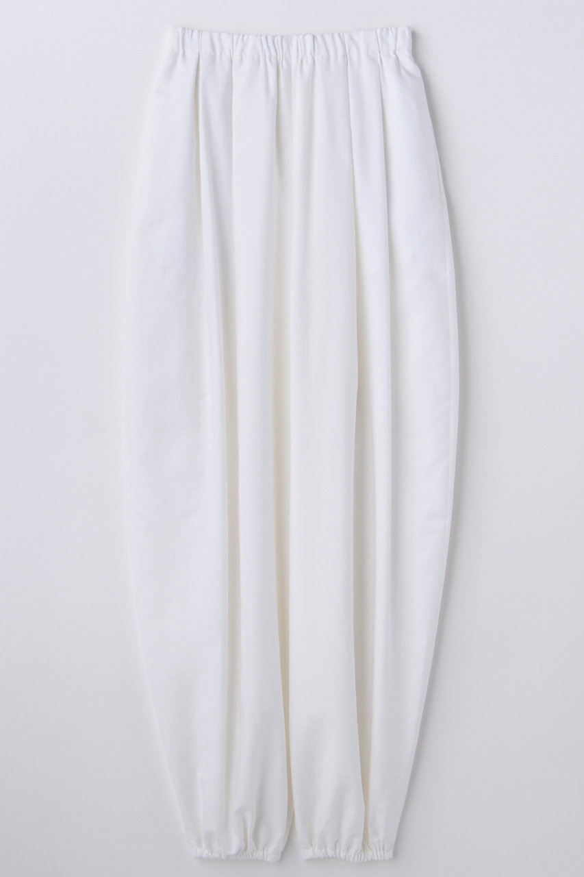 エンフォルド/ENFOLDのWIDE EGG-PANTS(ホワイト/300JS231-1851)
