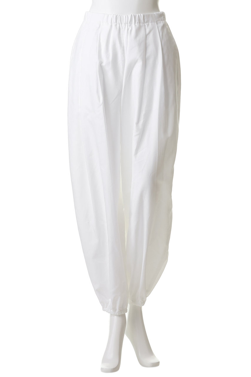 ENFOLD(エンフォルド)｜WIDE EGG-PANTS/ホワイト の通販｜ELLESHOP