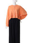 LAYERED-LIKE-HEM CARDIGAN エンフォルド/ENFOLD