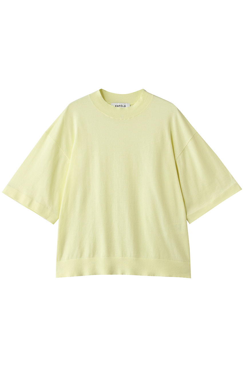 エンフォルド/ENFOLDのWIDE-SLEEVES T-SHIRT(ライトイエロー/300JS270-2231)
