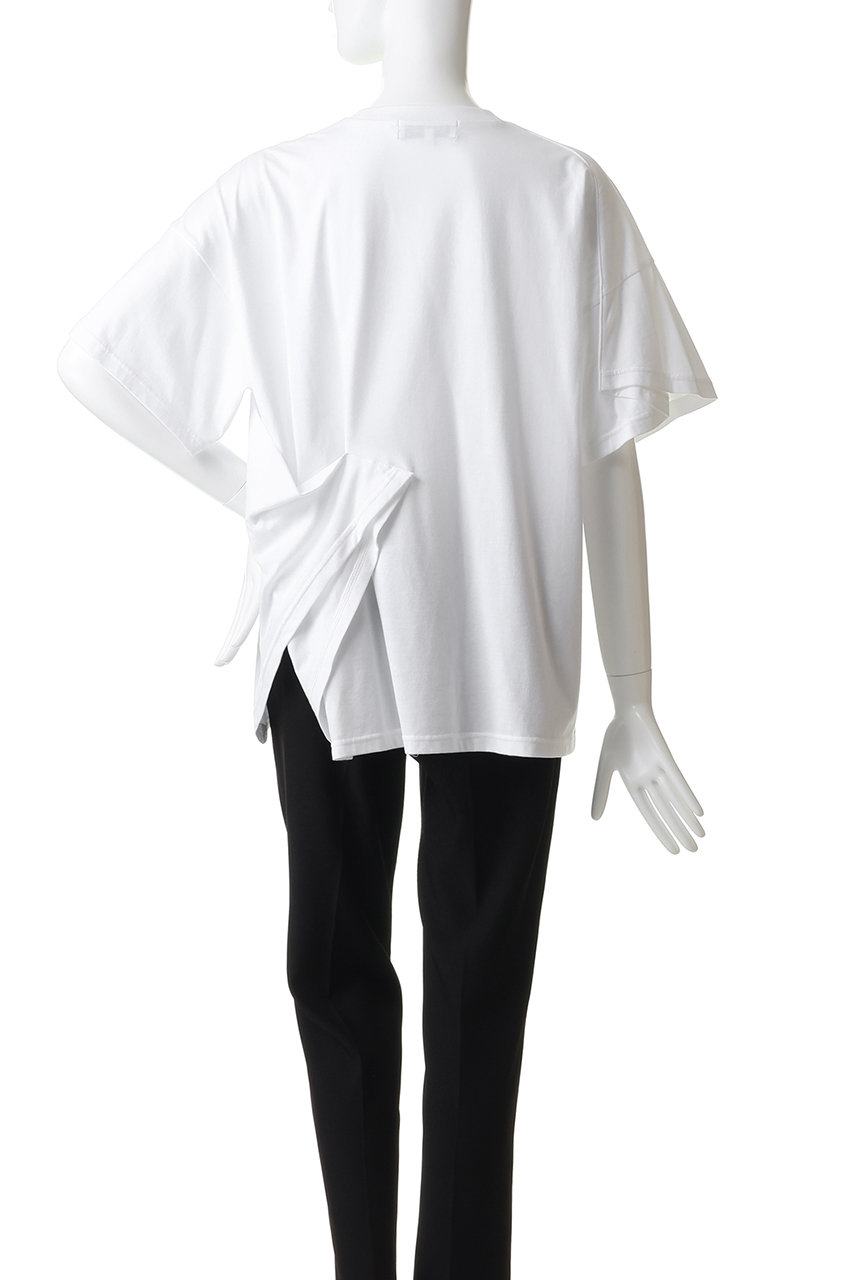 ENFOLD(エンフォルド)｜FOLDED BODY T-SHIRT/ホワイト の通販