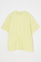 FOLDED BODY T-SHIRT エンフォルド/ENFOLD ライトイエロー