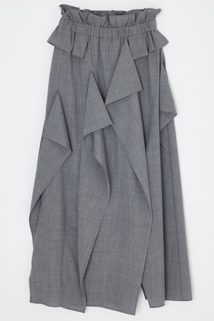 エンフォルド/ENFOLDのSQUARE DRAPE MAXI-SKIRT