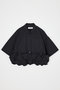 【4/15 12:00販売開始】ROLL-UP DRAPE SHIRT エンフォルド/ENFOLD ブラック