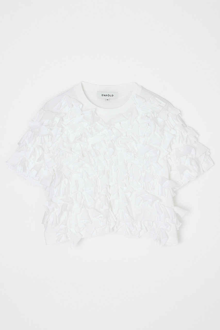 エンフォルド/ENFOLDの【4/15 12:00販売開始】ALIEN SKIN T-SHIRT(ホワイト/300JS280-2331)