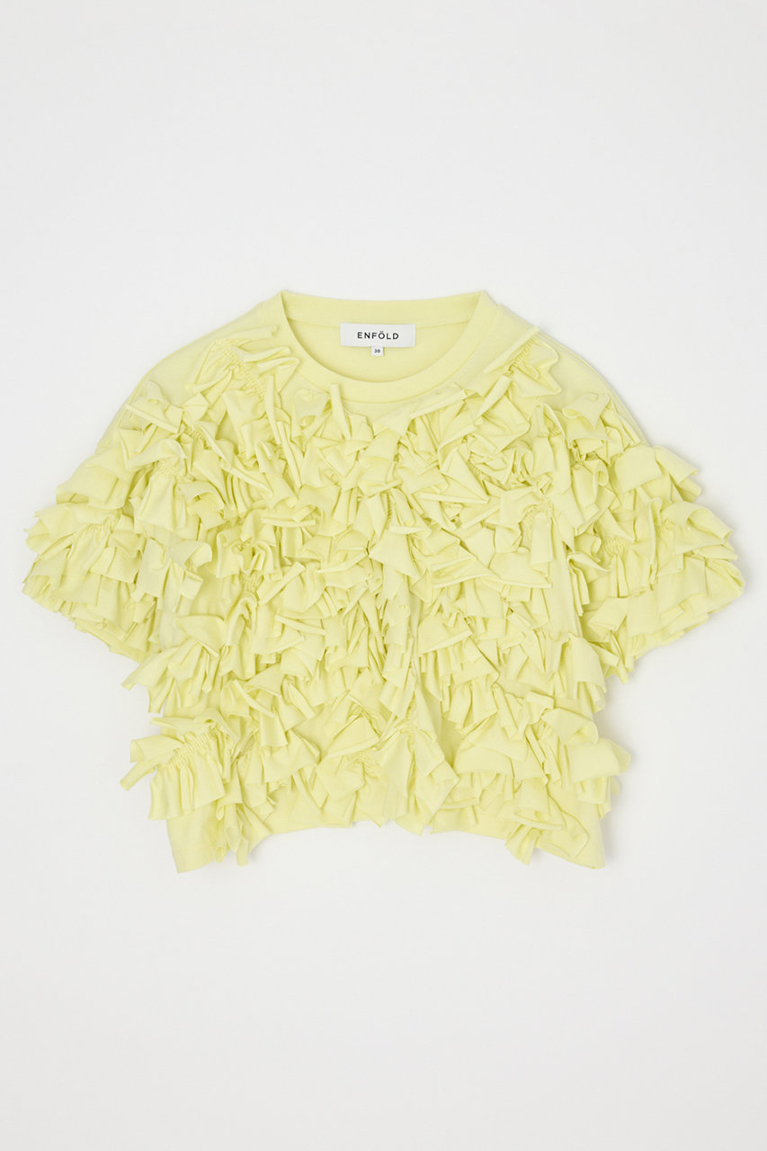 エンフォルド/ENFOLDの【4/15 12:00販売開始】ALIEN SKIN T-SHIRT(ライトイエロー/300JS280-2331)