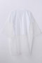 SHEER LAYERED T-SHIRT エンフォルド/ENFOLD