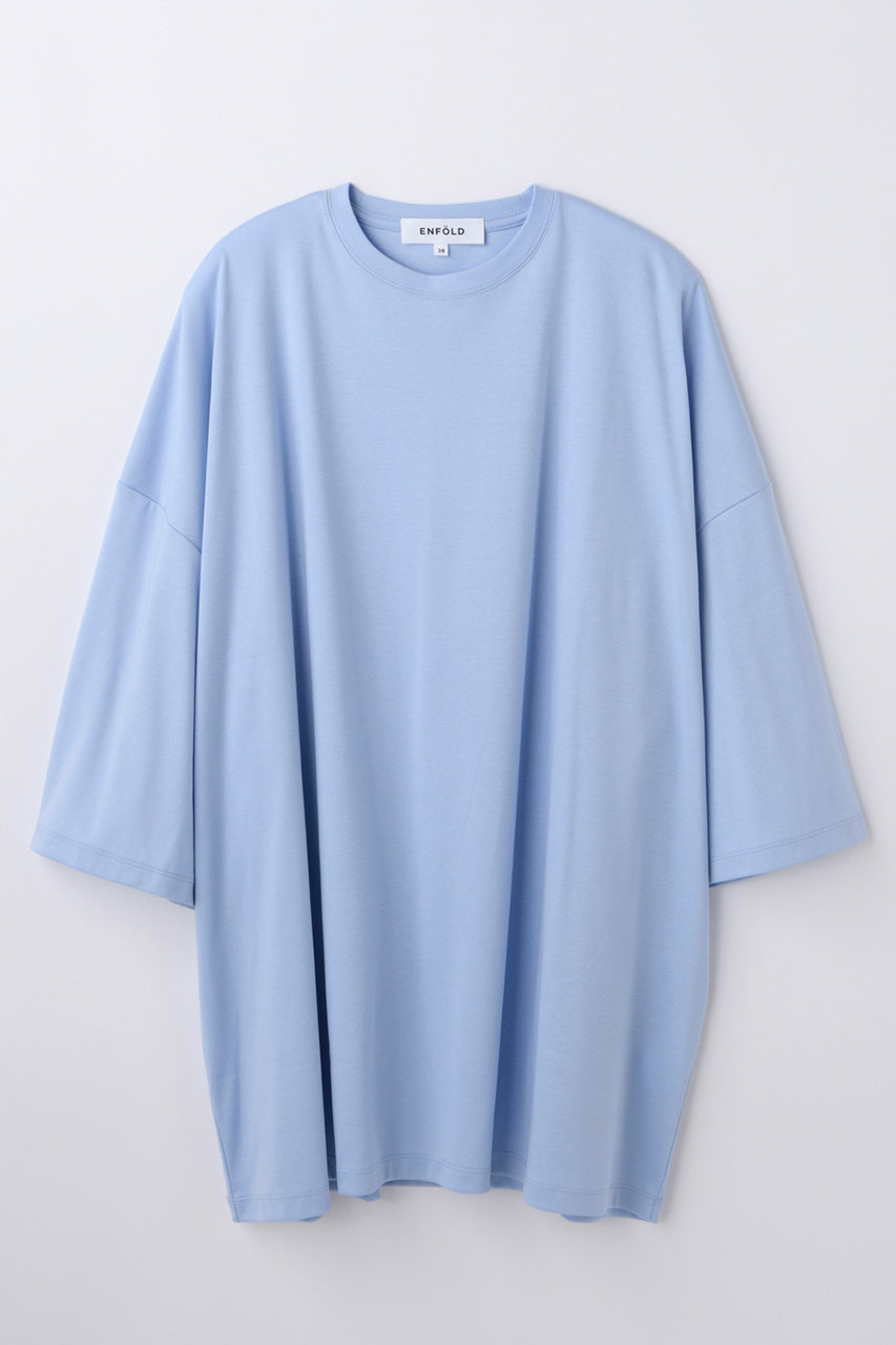 エンフォルド/ENFOLDの【4/15 12:00販売開始】BIG SILHOUETTE T-SHIRT(ライトブルー/300JS180-2291)