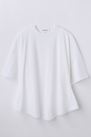 エンフォルド/ENFOLDの【4/15 12:00販売開始】PEPLUM LOOSE T-SHIRT(110100/110102)
